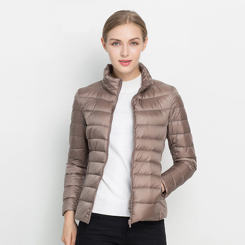 Ultra Light Down Filled Waterproof Parka Coat - VogeLuxe