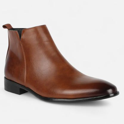 Stylish Men's Leather Chelsea Ankle Boots