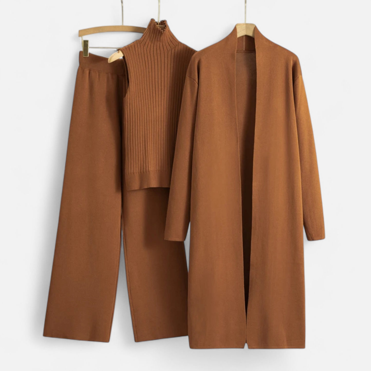 Cozy Women's 3-Piece Sweater Set