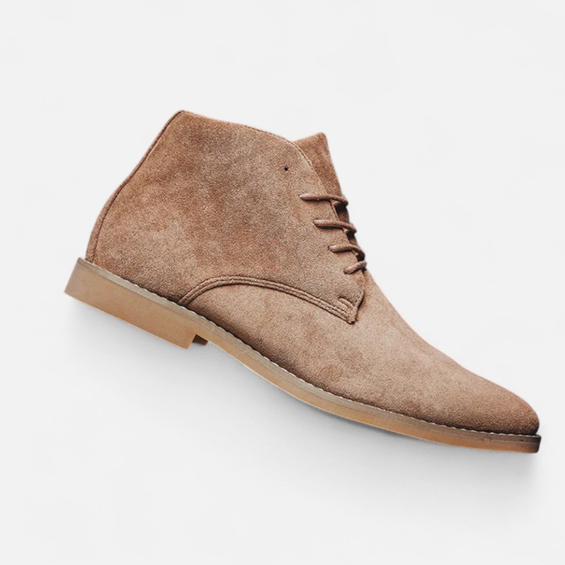 Luxury Men's Brown Chelsea Ankle Boots - VogeLuxe
