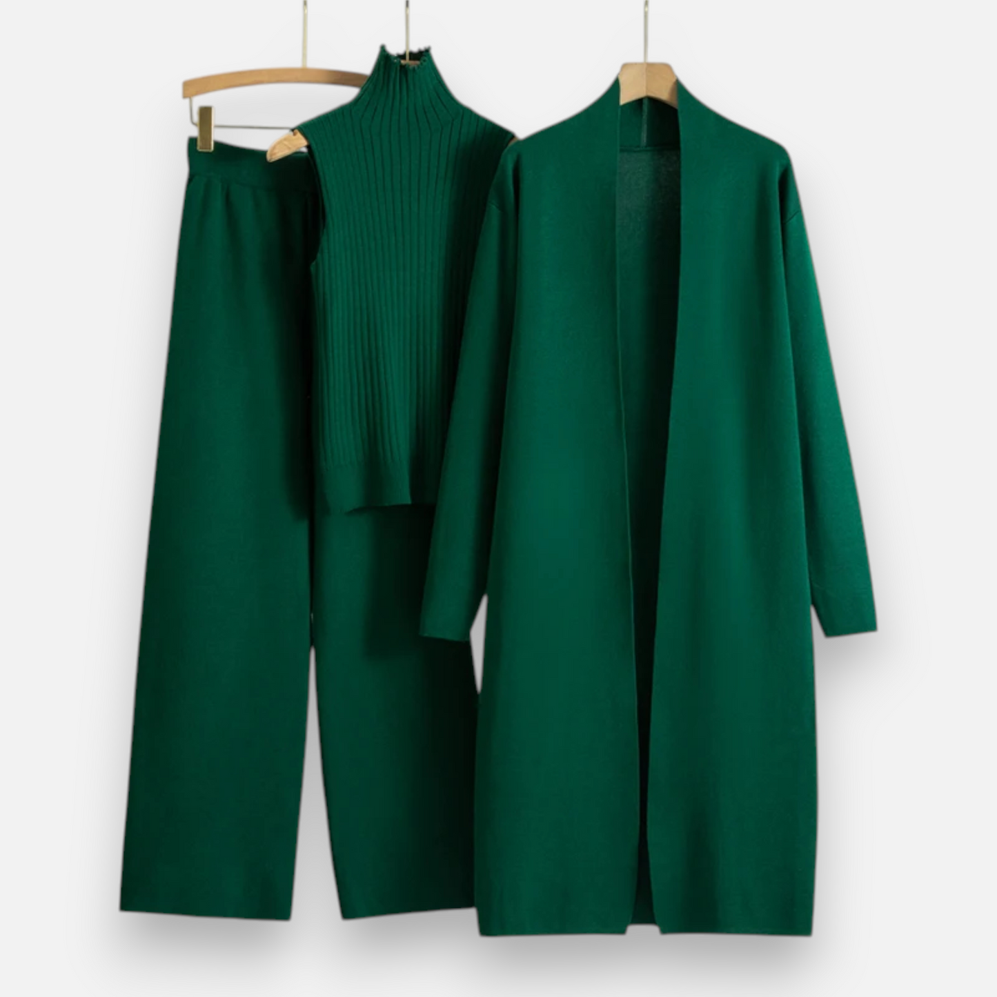Cozy Women's 3-Piece Sweater Set