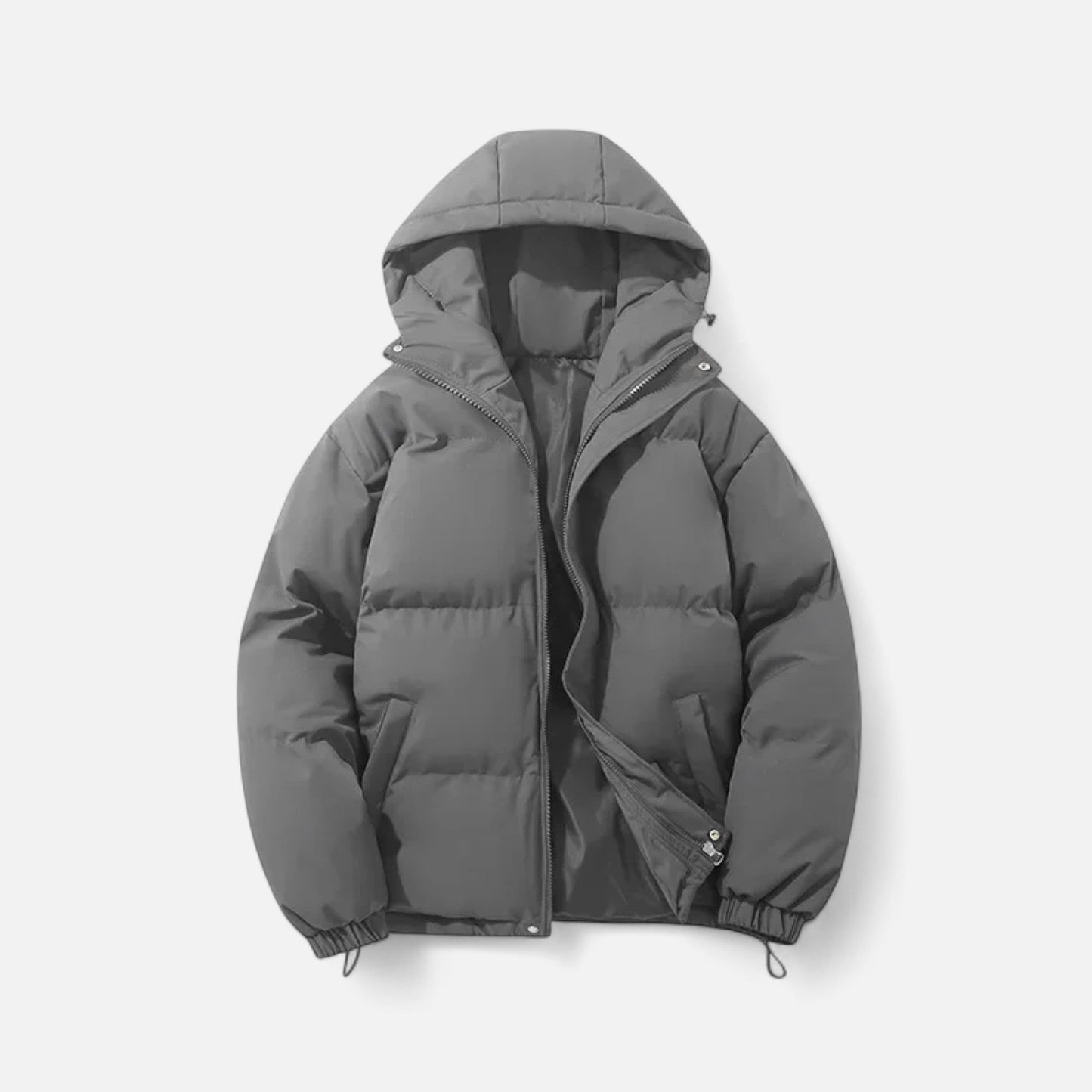 Warm Water Resistant Puffer Hoodie Jacket