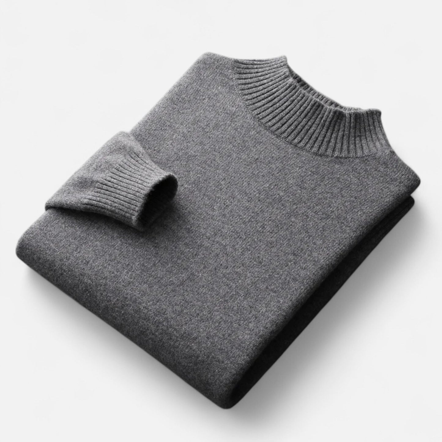 Classic Men's Wool Crew Neck Sweater