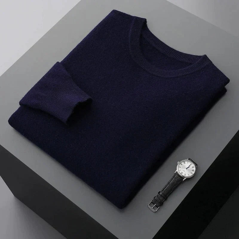 Cozy Men's Winter Crew Sweater