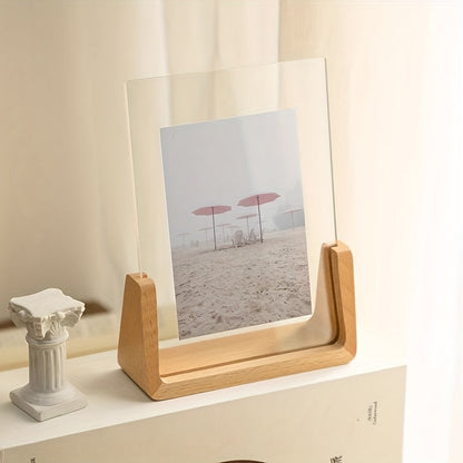 Contemporary Wooden Picture Frame Display