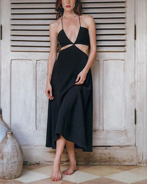 Lightweight Casual Long Summer Dress - VogeLuxe