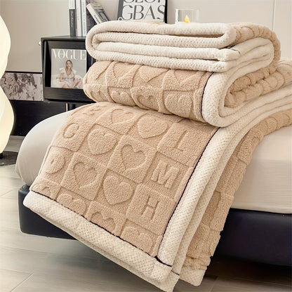 Cozy Fleece Throw Blanket for Home Comfort