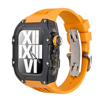 Stylish Fluoro Apple Watch Band & Case Kit