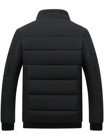 VogeLuxe | Men’s Fleece Lined Quilted Puffer Jacket