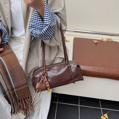 Authentic Leather Crossbody Handbag for Women