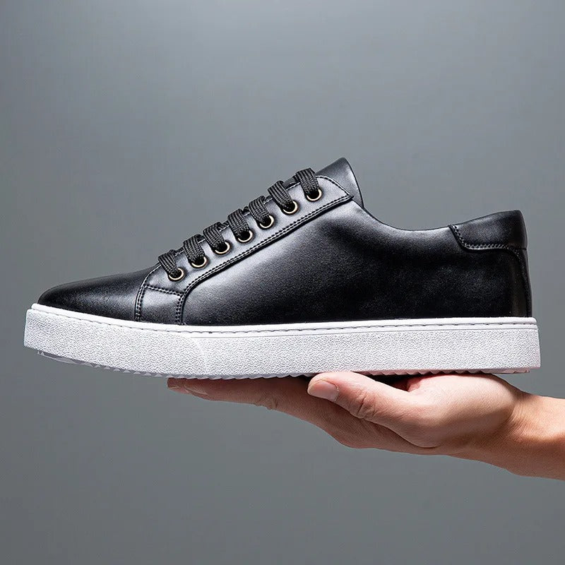 Leather Mens Sneaker Shoes - VogeLuxe