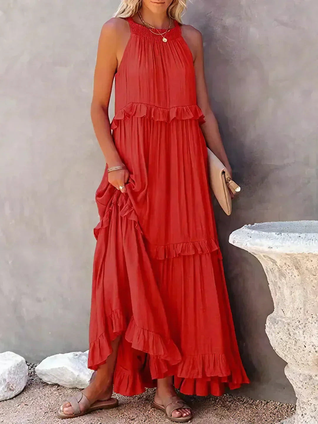 Chic Ladies Floral Dress