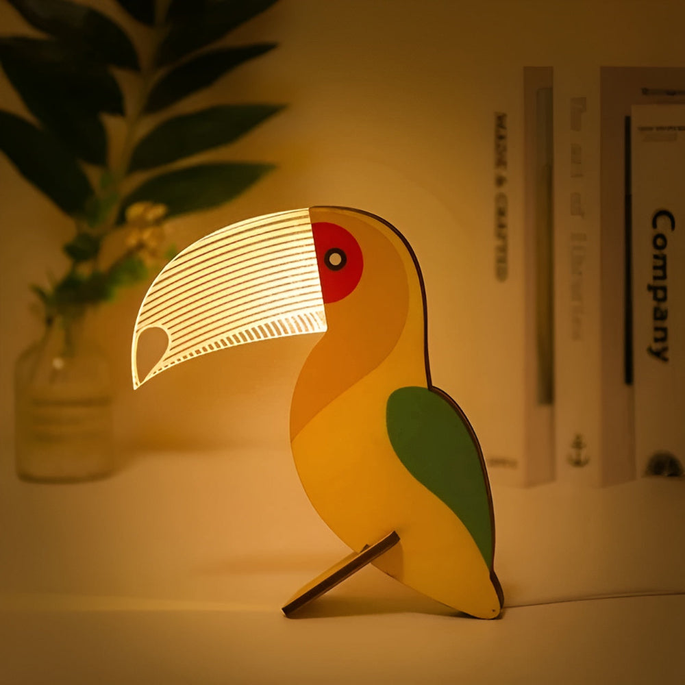 Cute Animal Desk Lamp | Gentle Kids Nightlight - VogeLuxe