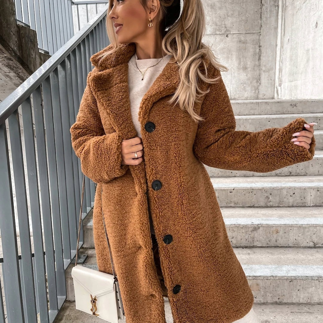 Doris | Women's Plush Oversized Parka Coat
