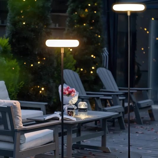 Bright Outdoor Solar Powered Lamp - VogeLuxe