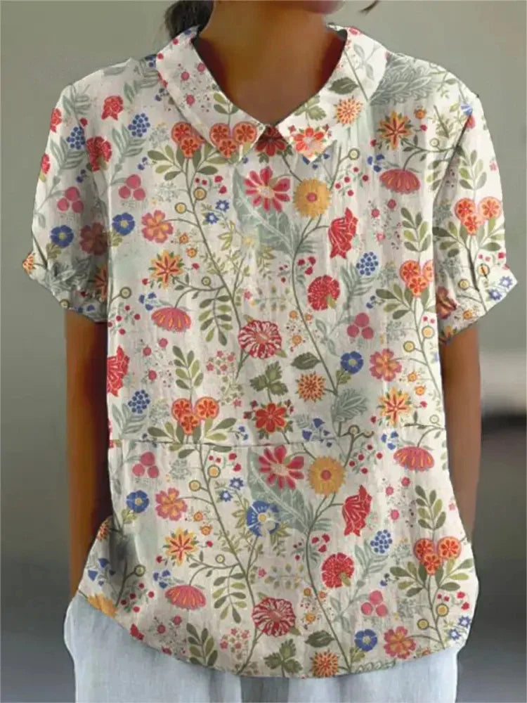 Floreal Donna Camicia Stilosa