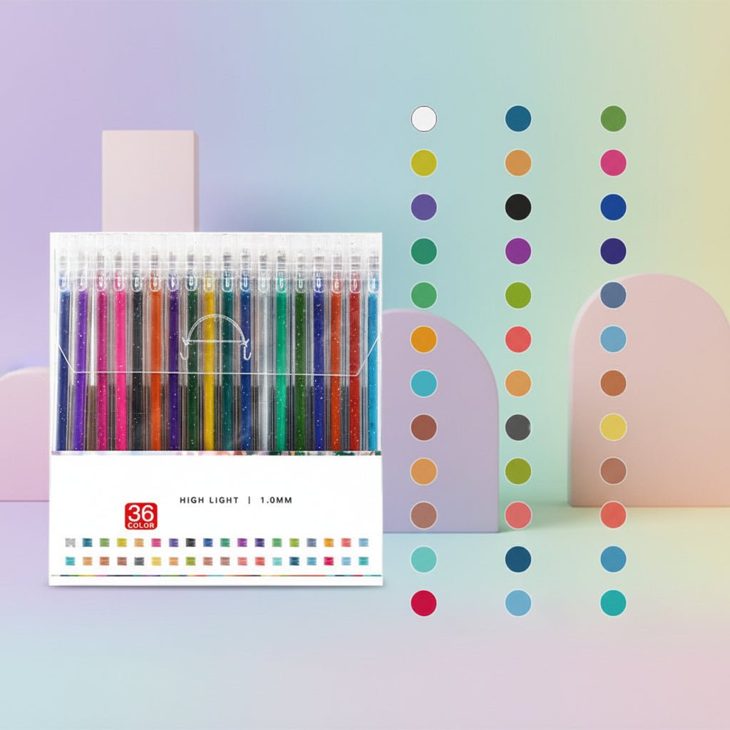 Sparkly Pen Set for Adult Coloring Books & Art Supplies