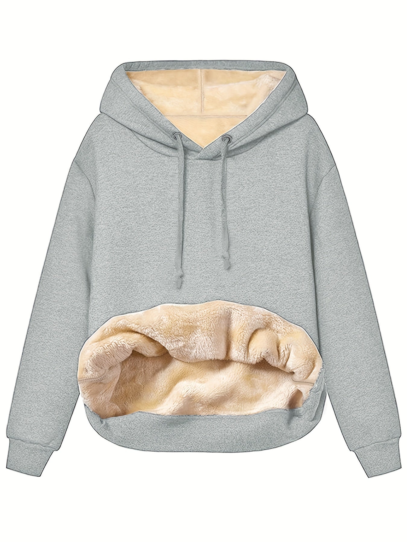 Warm Women's Fleece Hooded Jacket - VogeLuxe