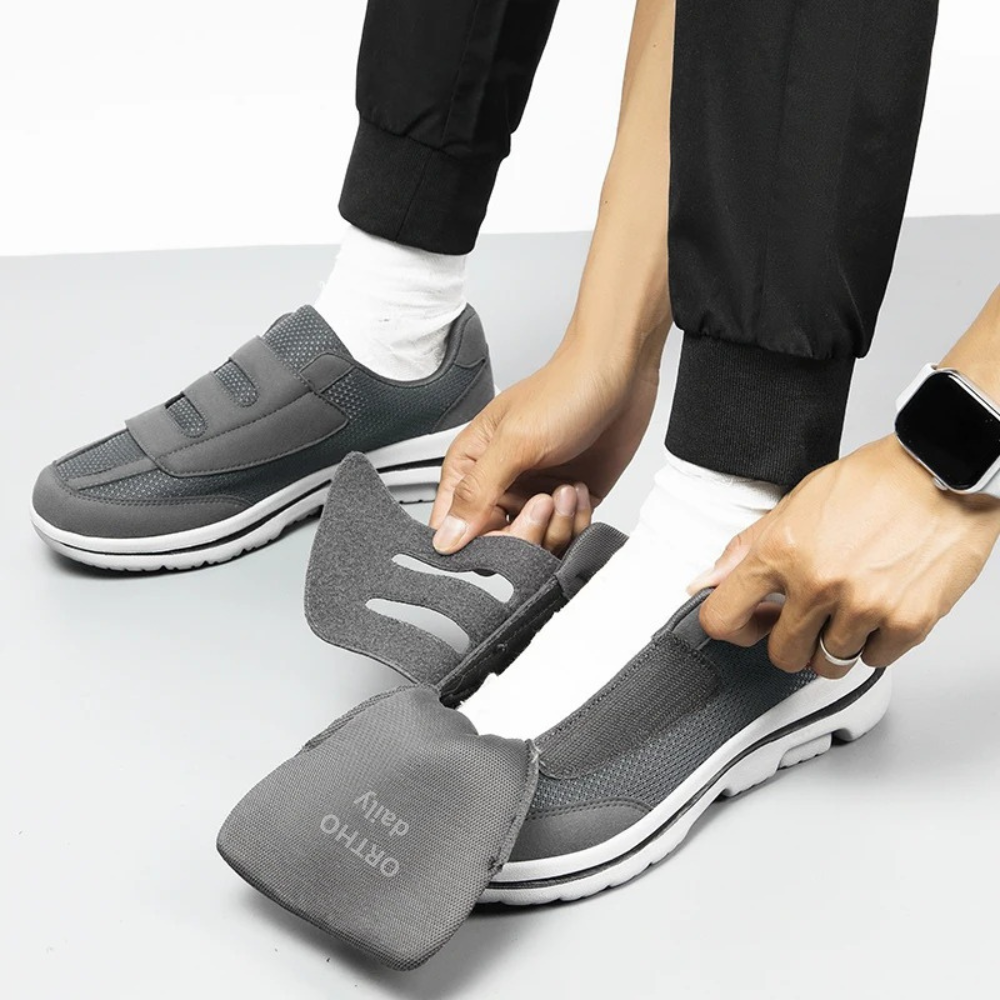 VogeLuxe | Men’s Breathable Strap Athletic Sneakers