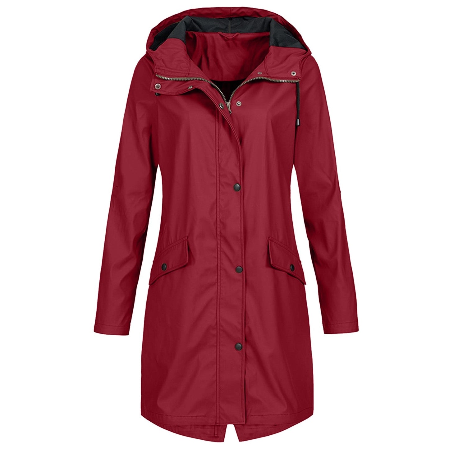Waterproof Women's Hooded Rain Jacket