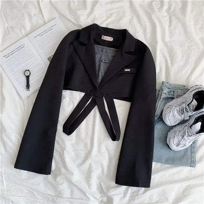 Classic Fit Black Jacket for Women