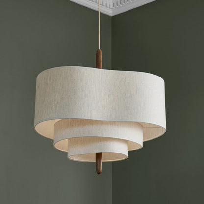 Soft Fabric Pendant Lamp for Warm Home Lighting