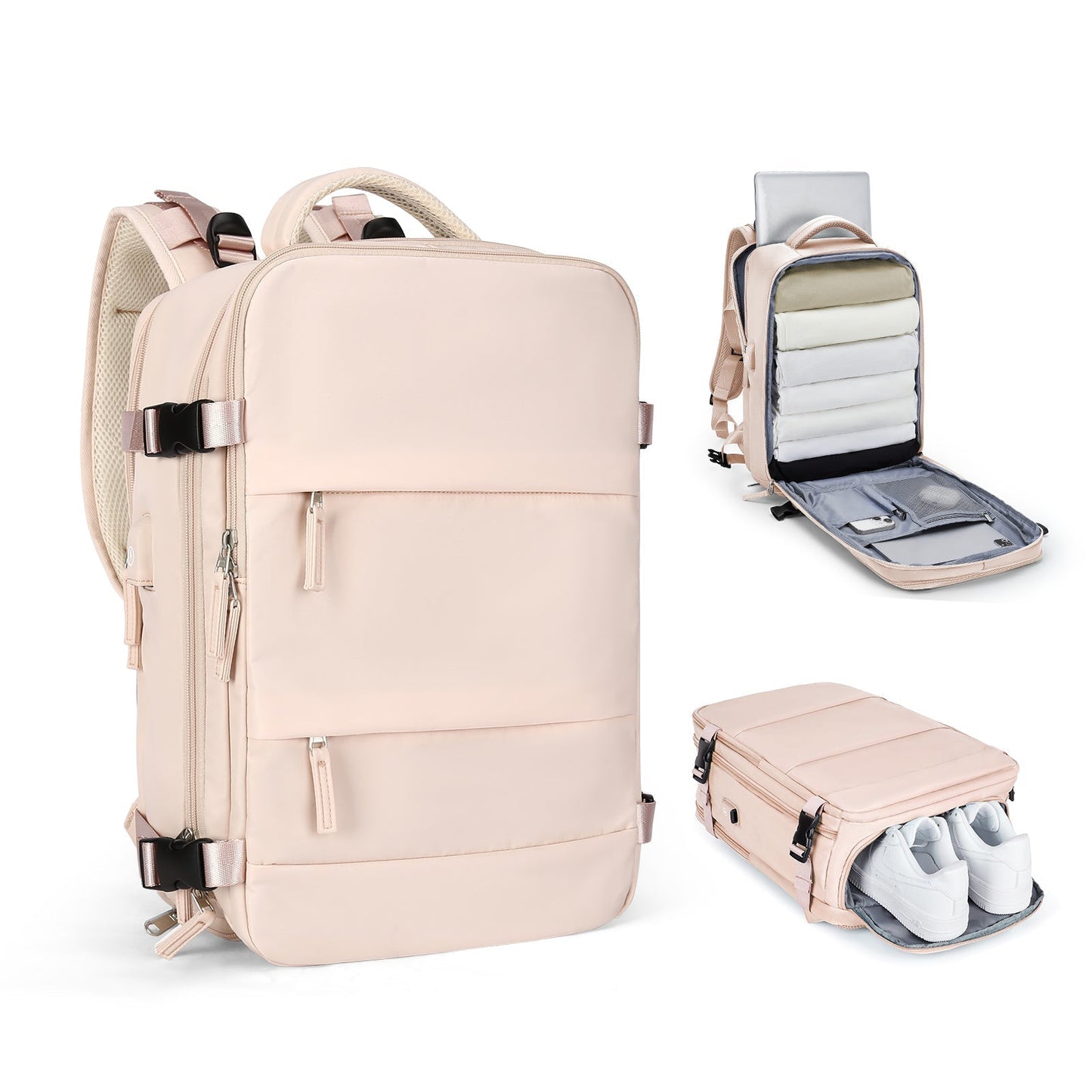Portable Smart Expandable Hiking Backpack
