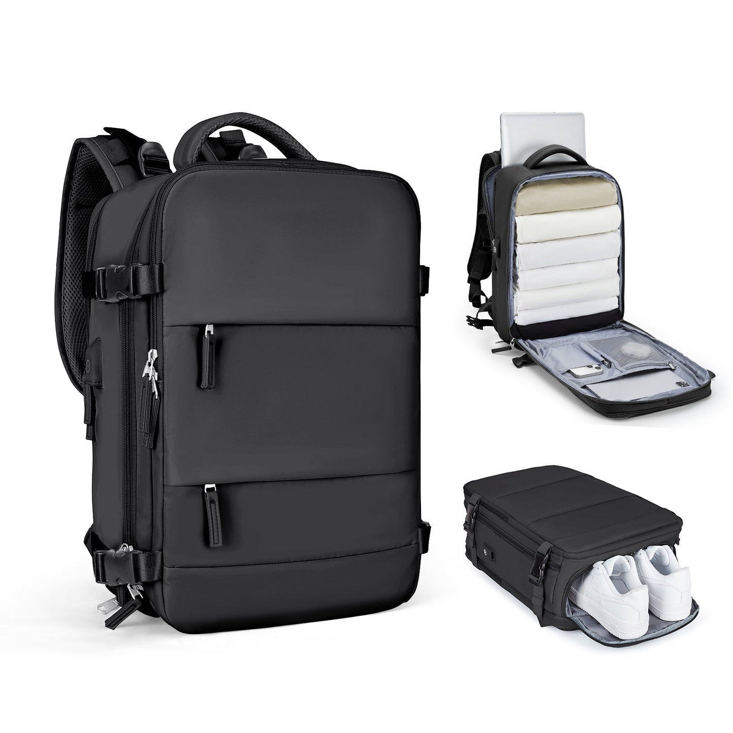 Portable Smart Expandable Hiking Backpack