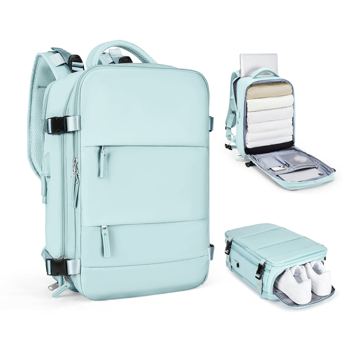 Portable Smart Expandable Hiking Backpack