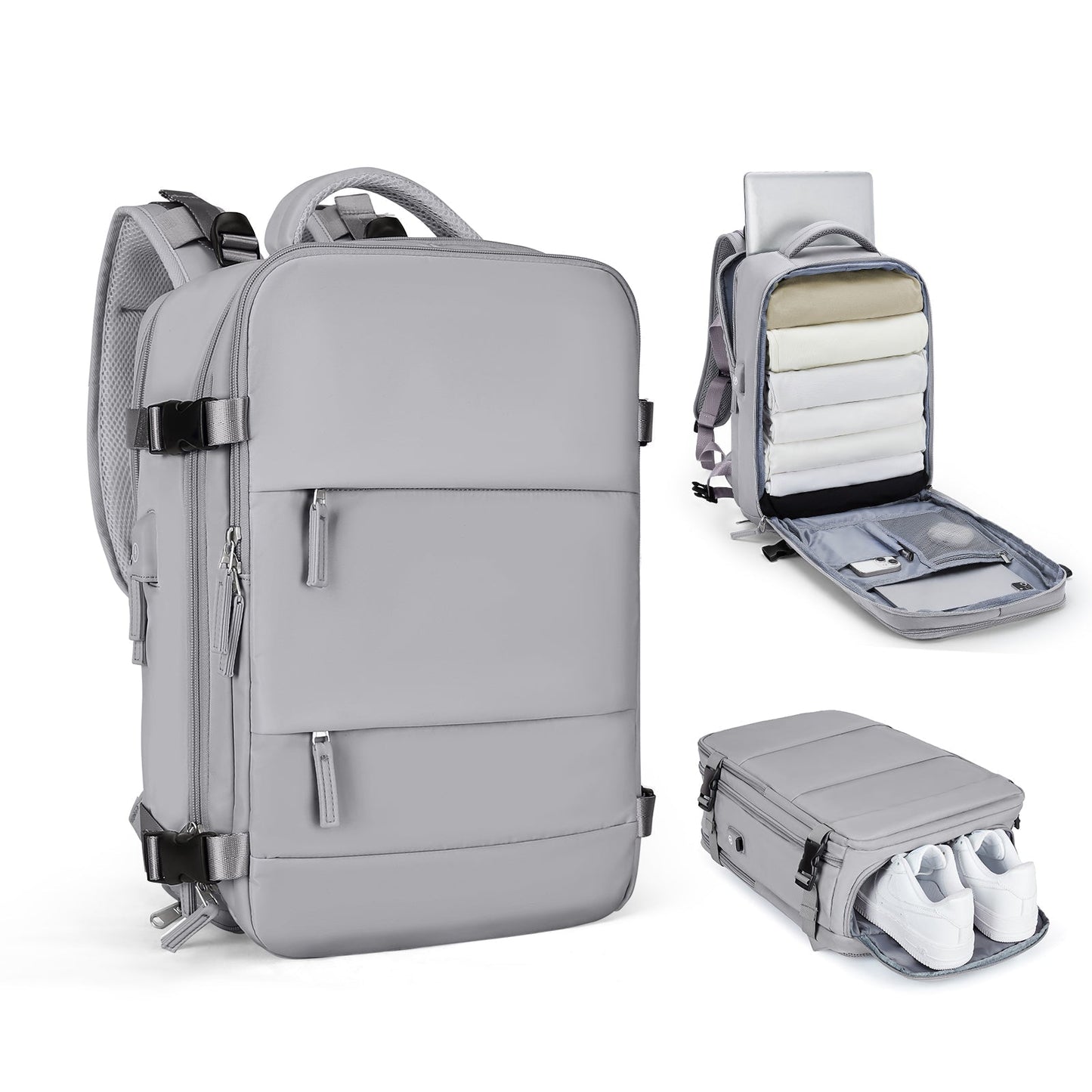 Portable Smart Expandable Hiking Backpack