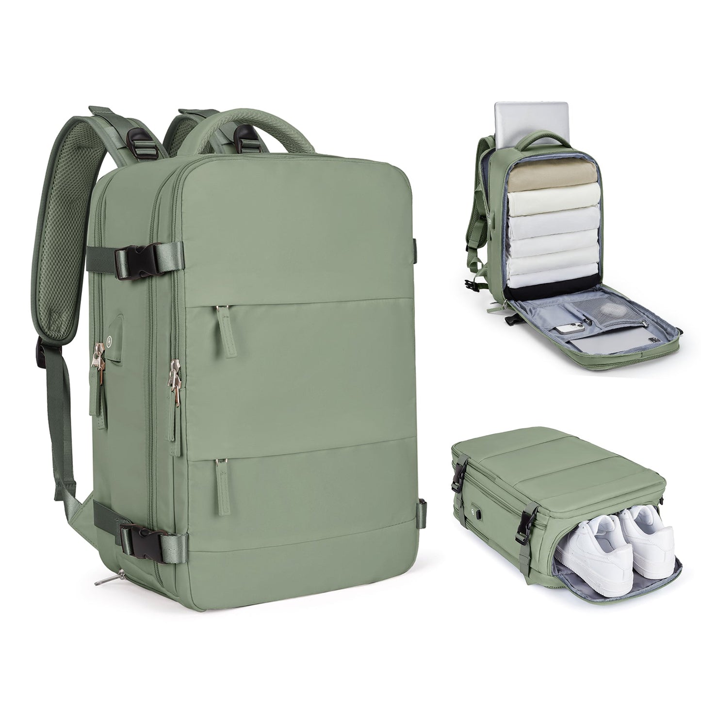Portable Smart Expandable Hiking Backpack