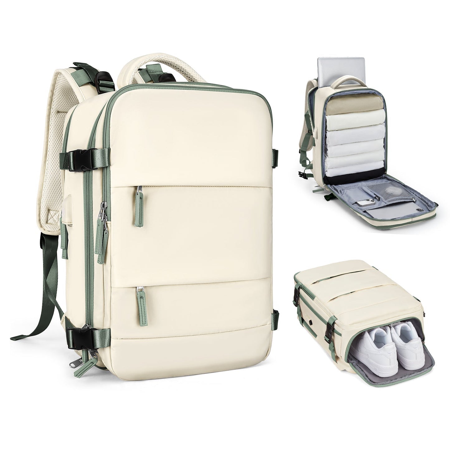 Portable Smart Expandable Hiking Backpack