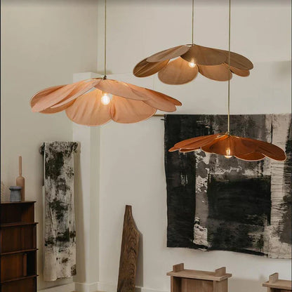 Delicate Floral Pendant Lamp For Dining Areas - VogeLuxe