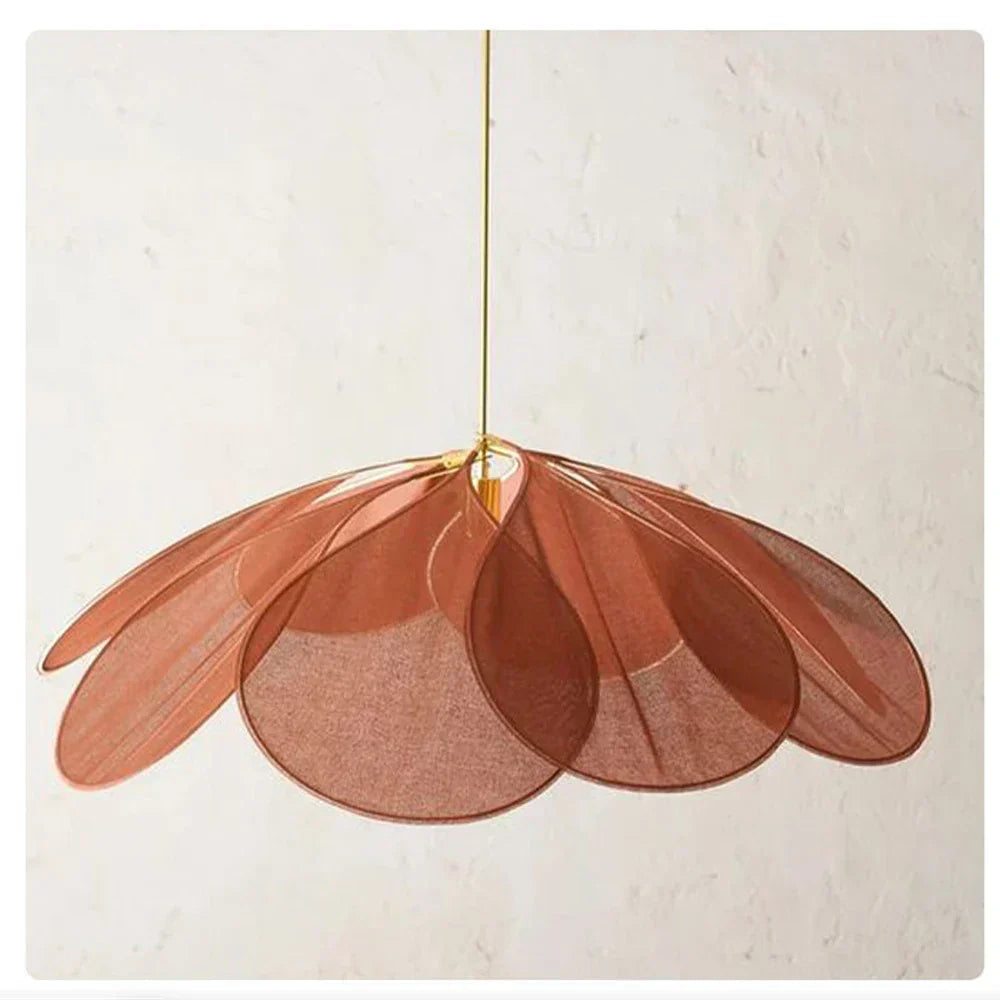 Delicate Floral Pendant Lamp For Dining Areas