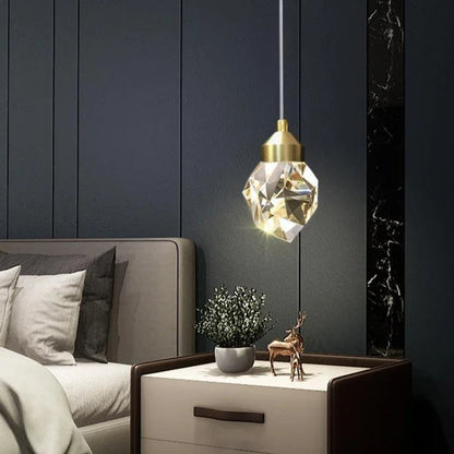 Luxurious Crystal LED Pendant Lamp - BritishElegance