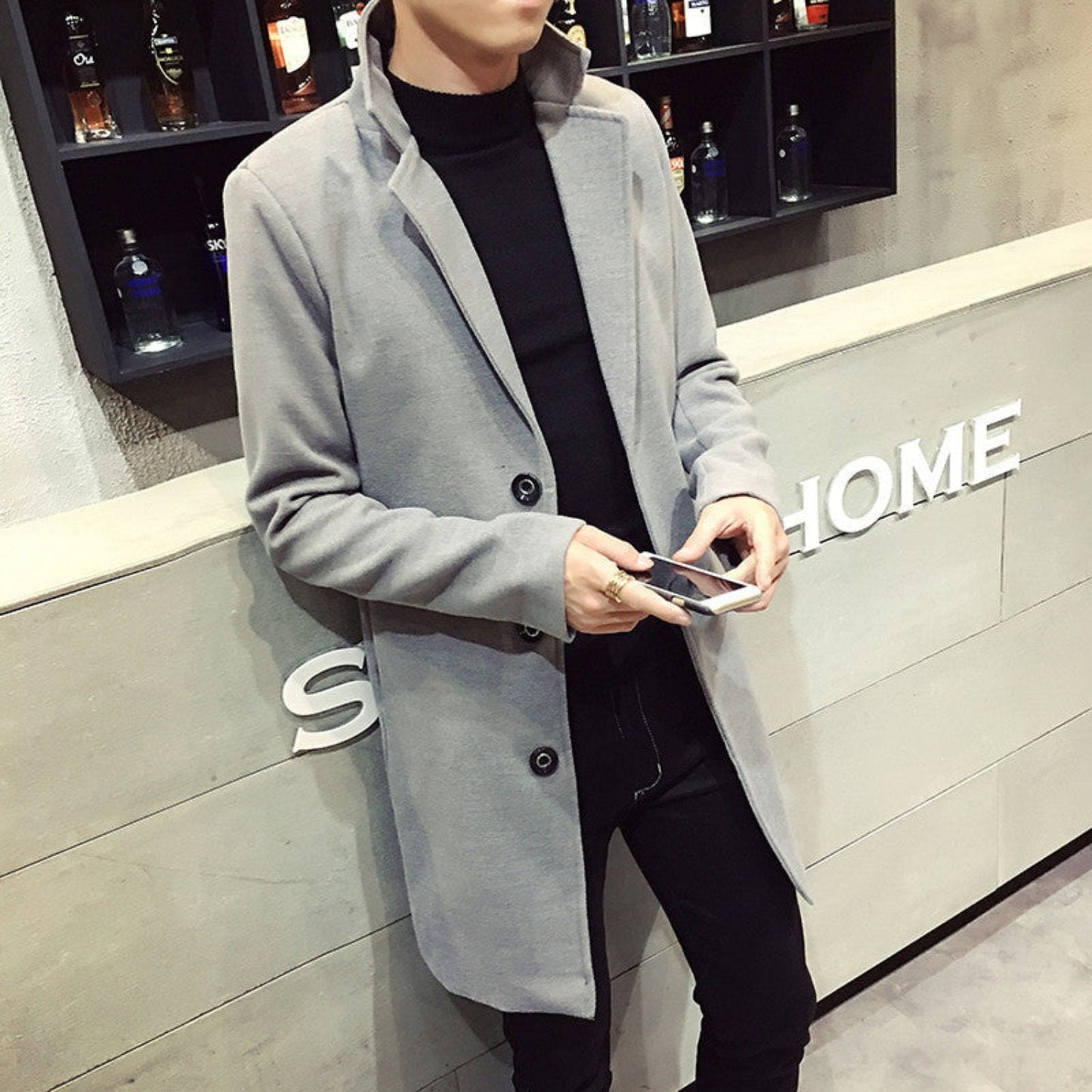 Warm Women's Winter Wool Coat