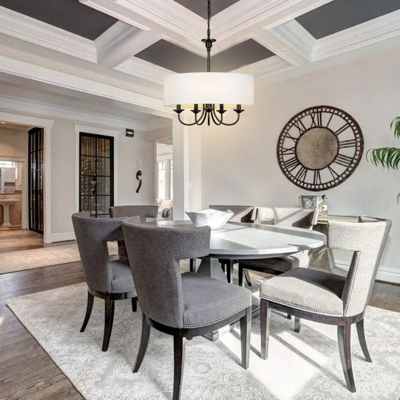 Stunning Round Hanging Light Fixture - BritishElegance