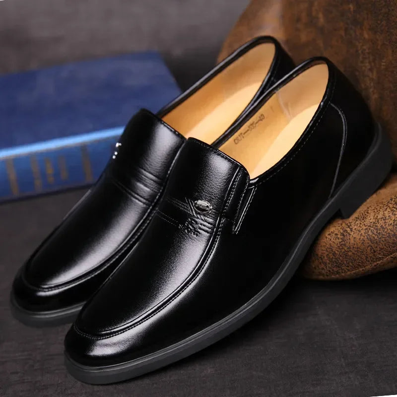 Stylish Synthetic Leather Mens Dress Shoes