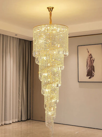 Elegant Stairway Lighting Chandelier