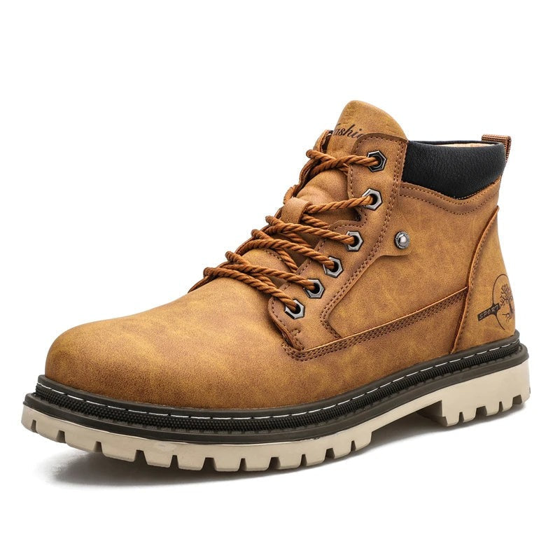 Tough Waterproof Men's Ankle Boots - VogeLuxe