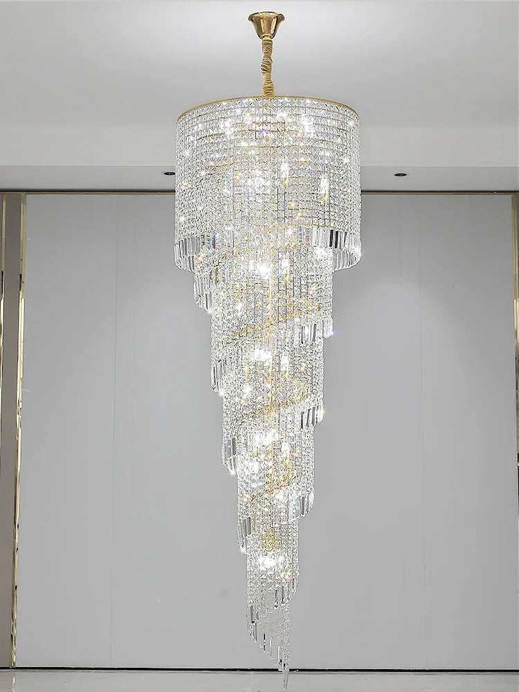 Elegant Stairway Lighting Chandelier