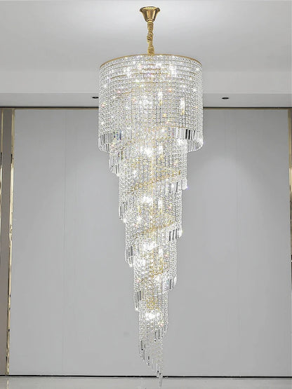 Elegant Stairway Lighting Chandelier