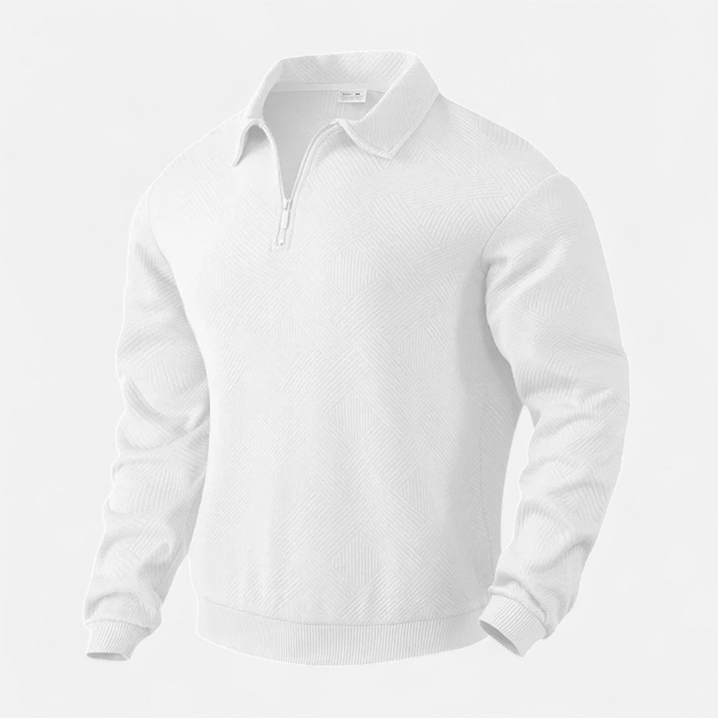 Classic Men's Zip Polo Shirt