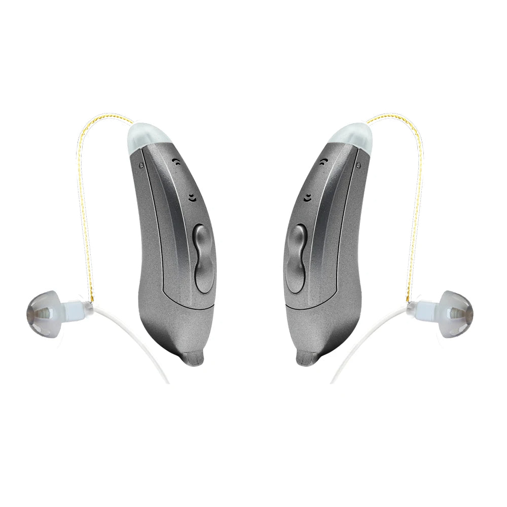 Discreet Behind Ear Hearing Aids With Smartphone App