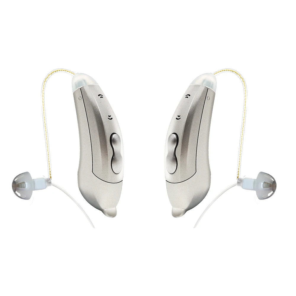 Discreet Behind Ear Hearing Aids With Smartphone App
