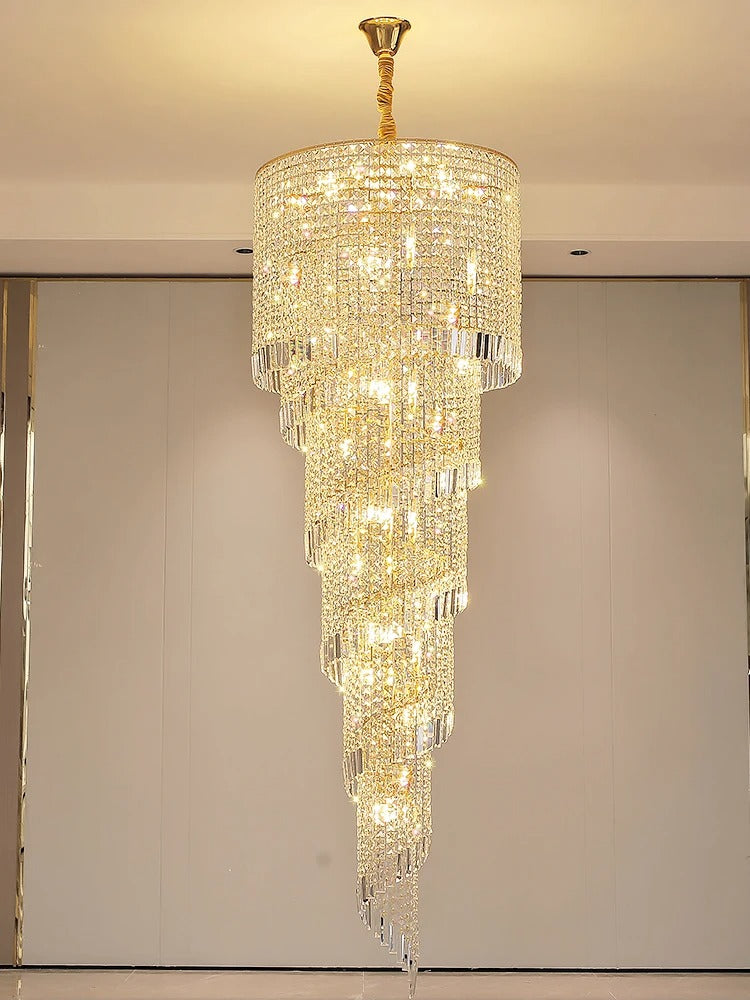 Elegant Stairway Lighting Chandelier