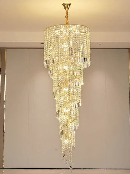 Elegant Stairway Lighting Chandelier