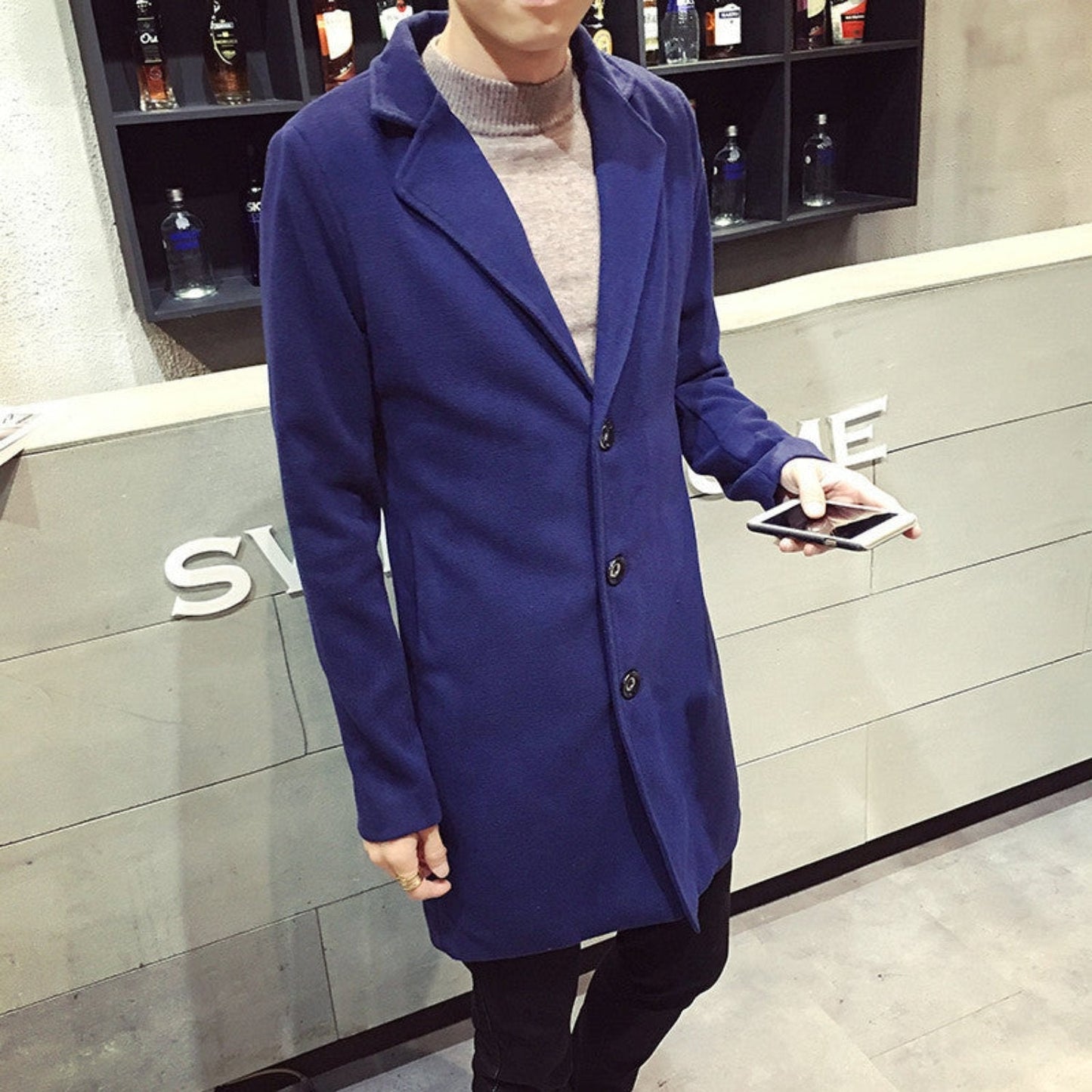 Warm Women's Winter Wool Coat