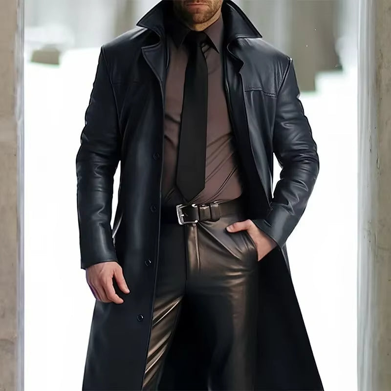 Tall Men's Winter Overcoat