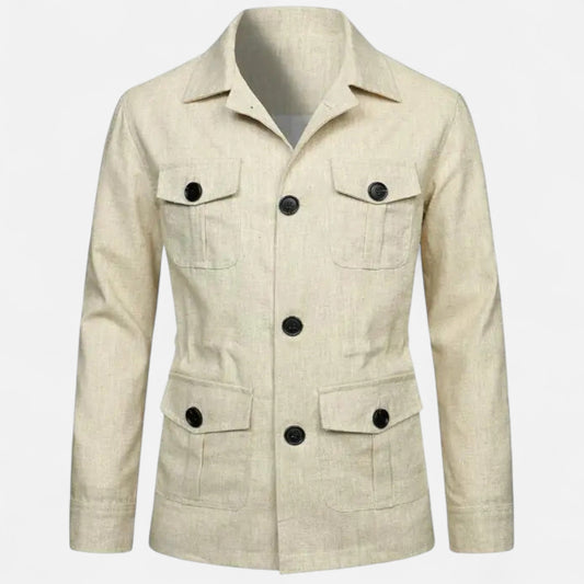 Warm Waterproof Men's Cargo Jacket - VogeLuxe